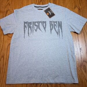 NWT Frisco Ben County FB Rhinestone Shirt Men's 2XL Ben Davis Y2K Style‎